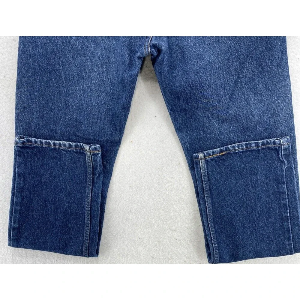 Levi's 505 Straight Fit Jeans Mens 33x32 Medium Wash Blue 100% Cotton Denim